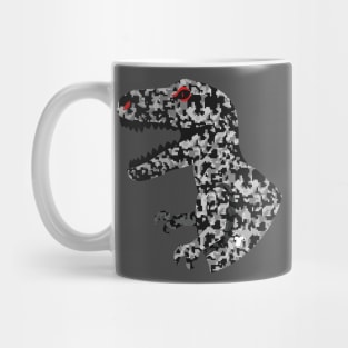 military dinosaur Mug